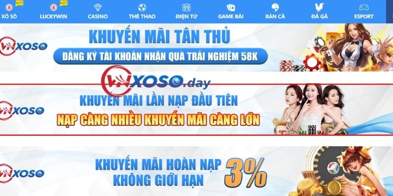 Giới thiệu vài nét về khuyến mãi của Vnxoso tặng 58k 